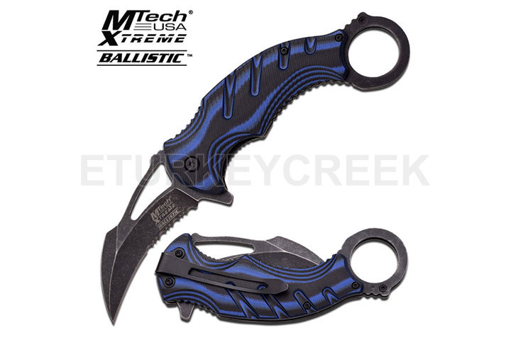 MTECH USA MX-A833BL SPRING ASSISTED KNIFE 4.75