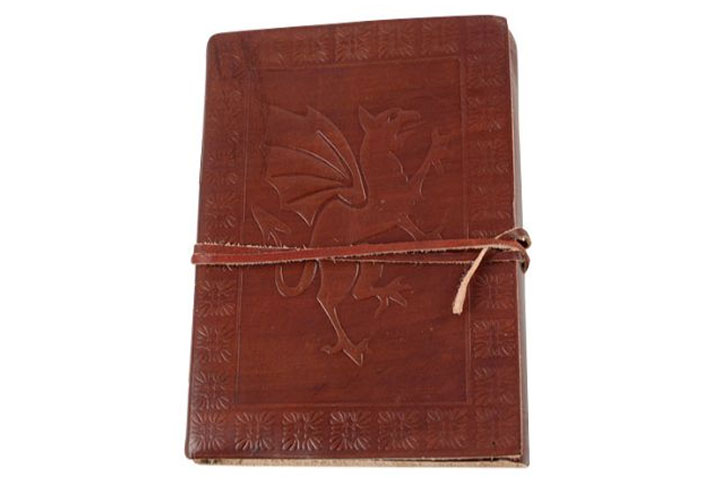 Medieval leather journal book