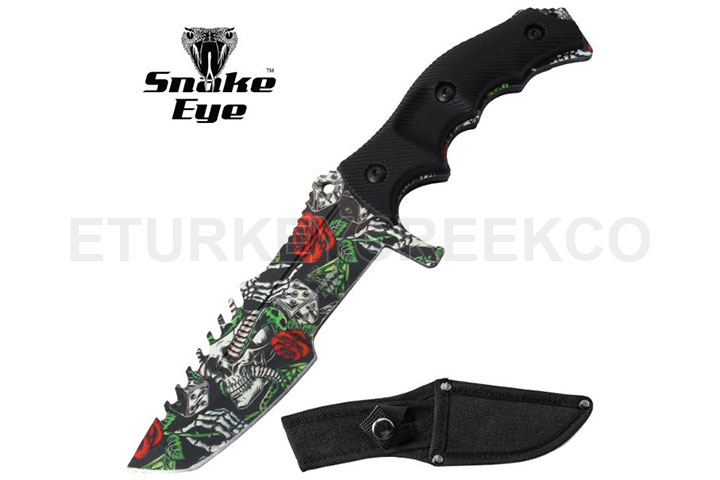 Snake Eye Tactical Heavy Duty Fix Blade Knife 8.5