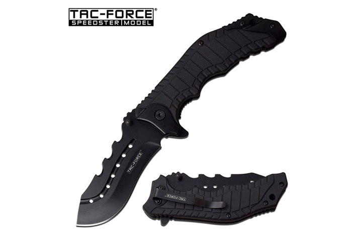 TAC FORCE TF-953BK SPRING ASSISTED KNIFE 4.75