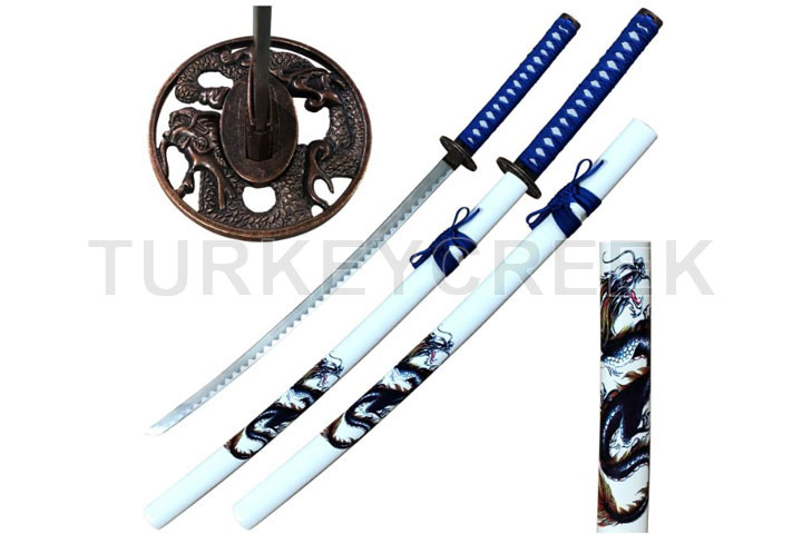 Samurai Katana with Samurai Design Scabbard 40