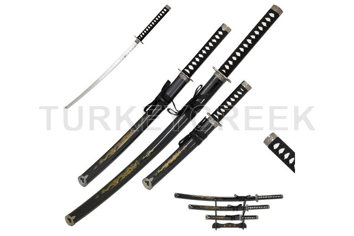 Snake Eye Warrior Samurai Sword Set