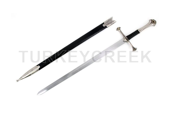 Medieval Warrior Middle Ages Sword with Matching S...