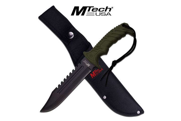 MTECH USA MT-20-57GN FIXED BLADE KNIFE 12.5