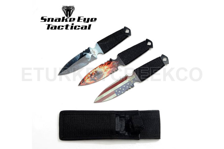 Snake Eye Tactical Throwing Knife 7.5