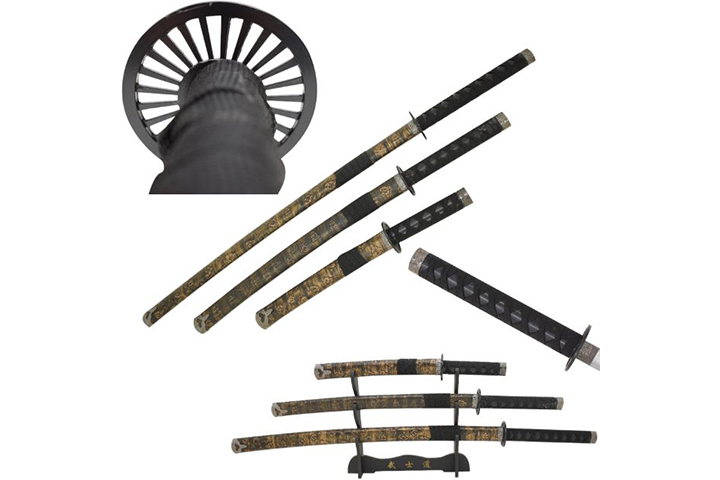 Snake Eye Tactical BKBK Samurai Sword Set
