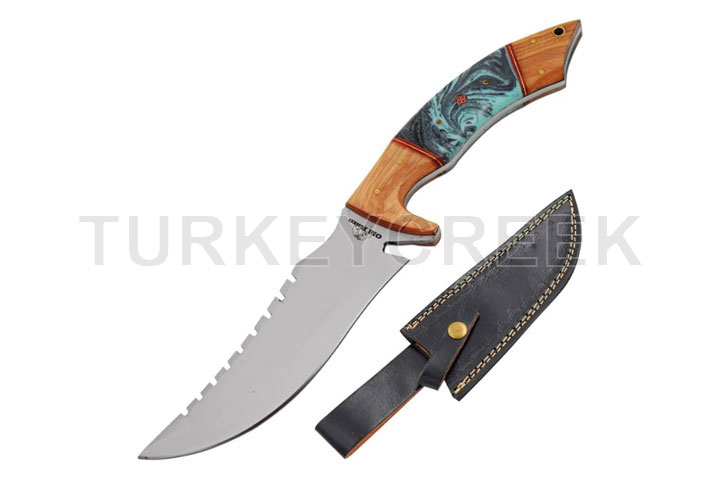 Old Ram Collection Durable Fixed Blade Full Tang H...