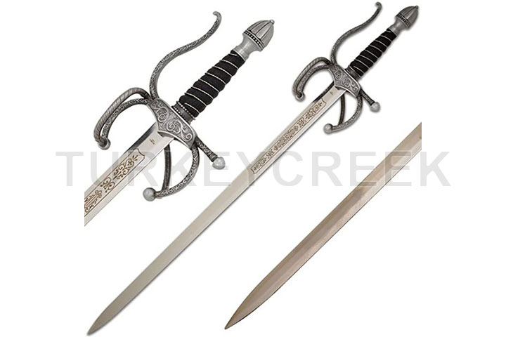 Medieval Warrior Middle Ages El CID Rapier-Sword w...