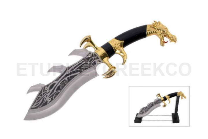 Snake Eye Dragon Claw Fighter Fantasy Dagger