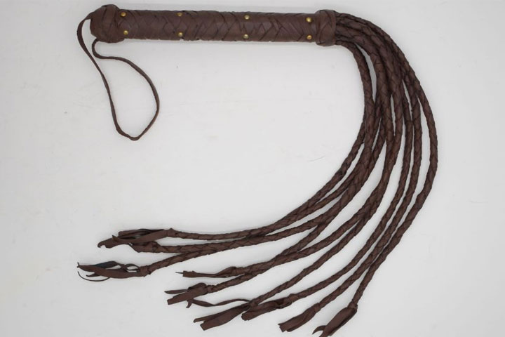  Leather Whip Cat O Nine Tails.