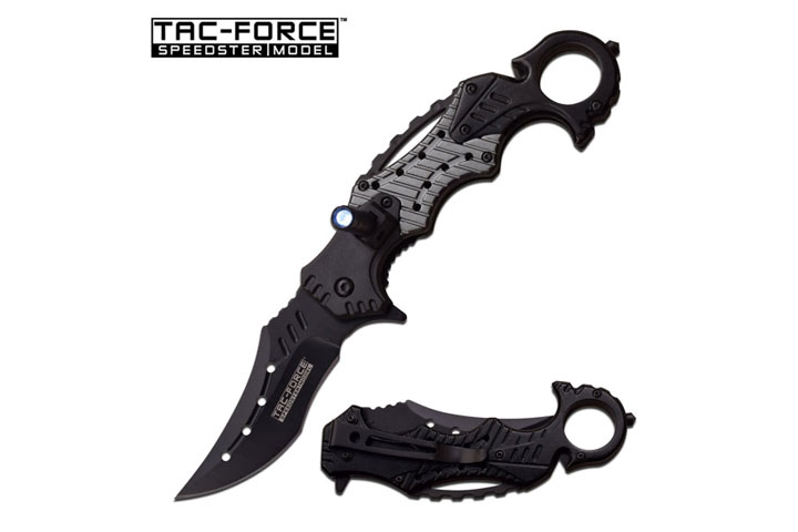 TAC FORCE TF-927GY SPRING ASSISTED KNIFE 5.5