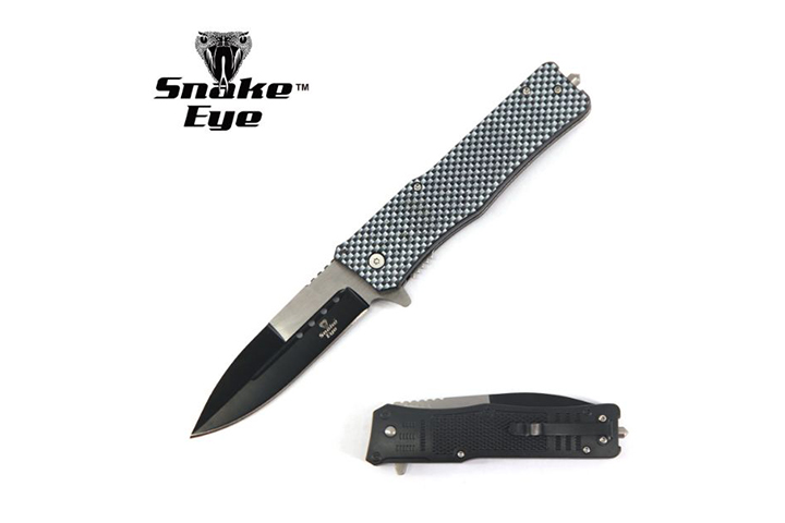 Snake Eye Tactical CA1 Spring Assist knife With Gl...