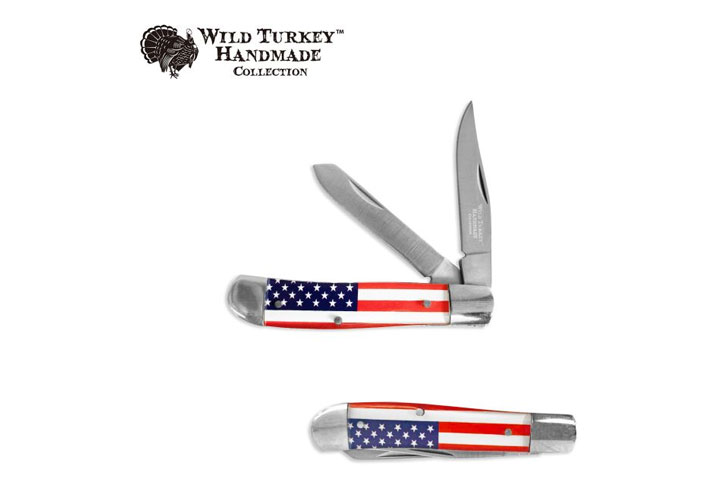 Wild Turkey Collection Trapper Manual Folding Knif...