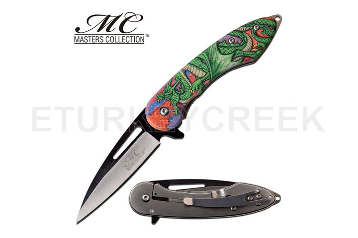 MASTERS COLLECTION MC-A051GN SPRING ASSISTED KNIFE