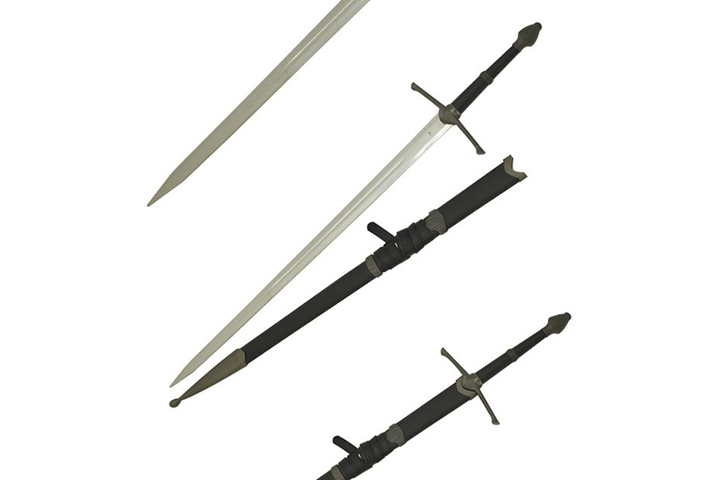 Medieval Warrior Fantasy Viking Sword With Scabbar...