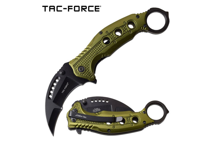 TAC-FORCE TF-985GN SPRING ASSISTED KNIFE