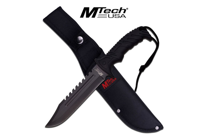 MTECH USA MT-20-57BK FIXED BLADE KNIFE 12.5