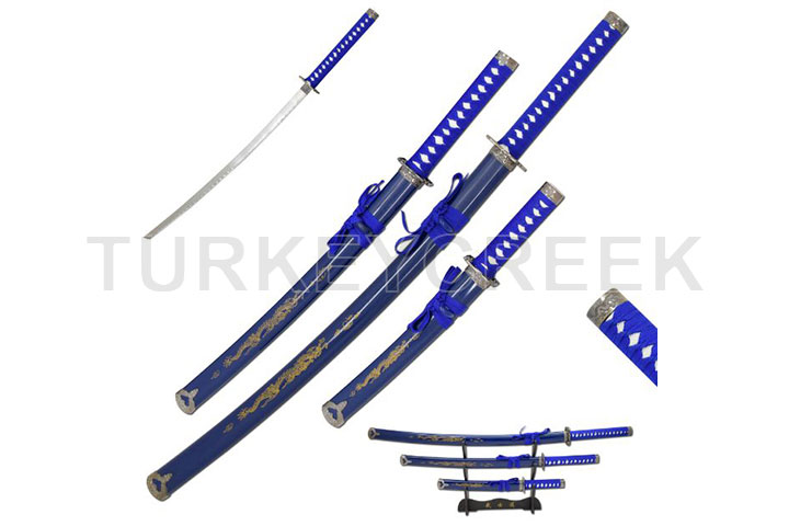 Snake Eye Warrior Samurai Sword Set