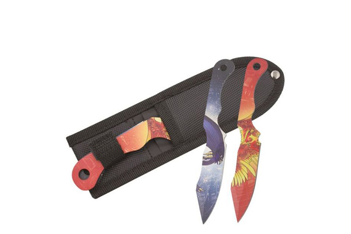 Snake Eye Tactical 2PC Throwing Knife set Comes wi...