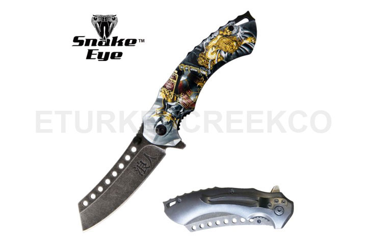 Snake Eye Tactical Spring Assist knife
