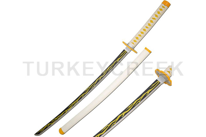 Fantasy Anime Agatsuma zenitsu sword 41 Inches Ove...