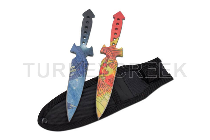 Snake Eye Tactical 2PC Throwing Knife set Comes wi...