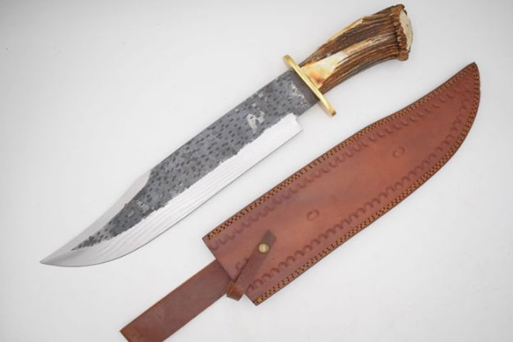 Wild Turkey Handmade Collection Giant Hunting Knif...