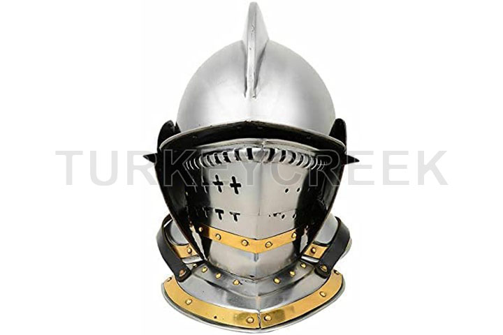 Medieval Warrior Burgonet Helmet