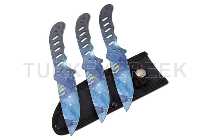 Snake Eye Tactical 3PC Throwing Knife set Comes wi...