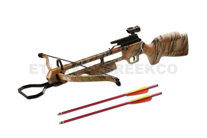 Hunters Rifle Crossbow Pre Strung 150LBS Leaf Camo...