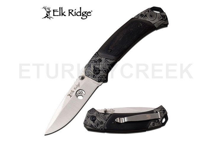 ELK RIDGE ER-940BK MANUAL FOLDING KNIFE
