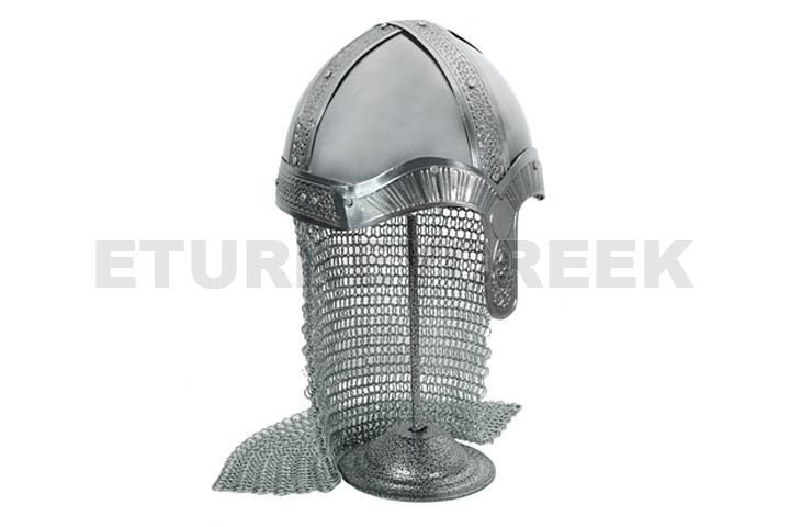 SPANGENHELM W/ AVENTAIL & STAND