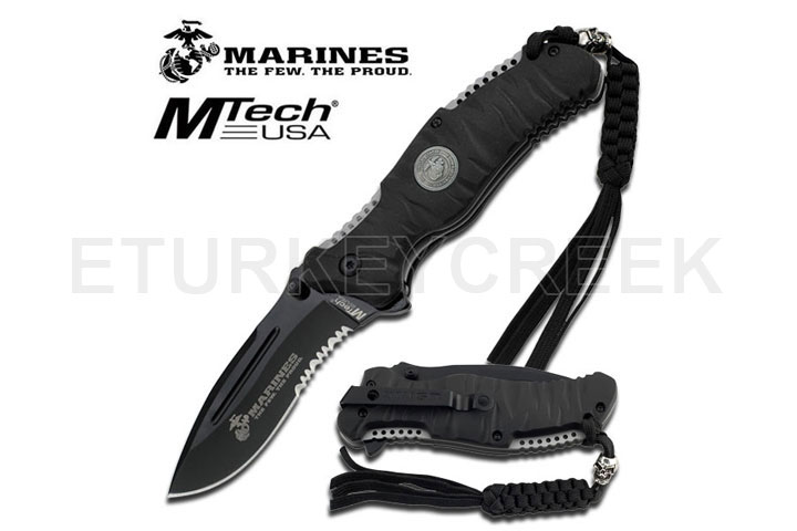 US MARINES TACTICAL RESCUE ASSISTED OPENING KNIFE ...