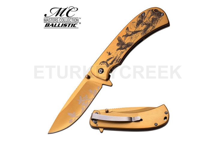 MASTER COLLECTION MC-A038GD SPRING ASSISTED KNIFE ...
