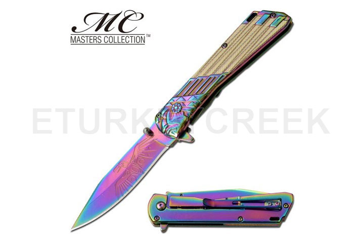 MASTERS COLLECTION MC-A053RB SPRING ASSISTED KNIFE