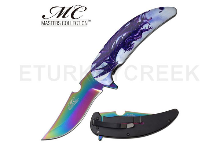 MASTERS COLLECTION MC-A056WRB SPRING ASSISTED KNIF...