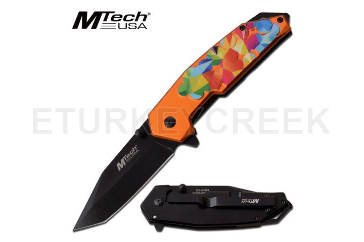 MTECH USA MT-A1062OR SPRING ASSISTED KNIFE