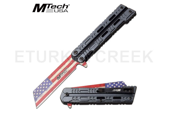 MTECH USA MT-A1123BL SPRING ASSISTED KNIFE