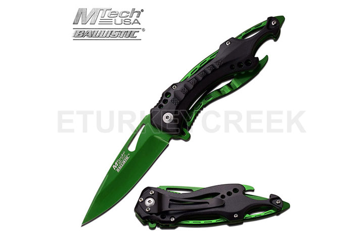 MTECH USA MT-A705GN SPRING ASSISTED KNIFE 4.5