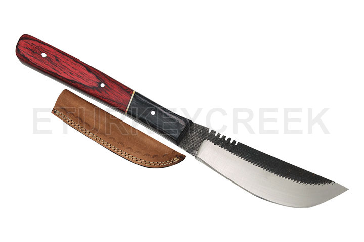 Wild Turkey Handmade Custom Sawmill Skinner Knife